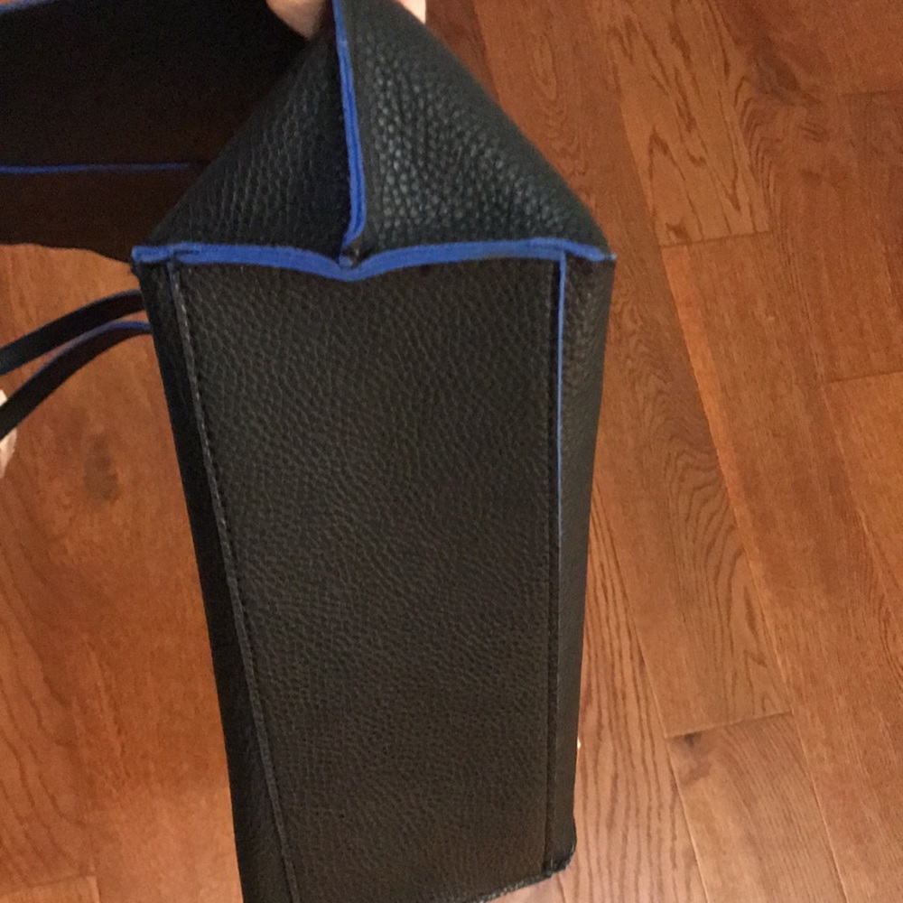 Kate Landry navy unlined TOTE bag NWT - Picture 10 of 11